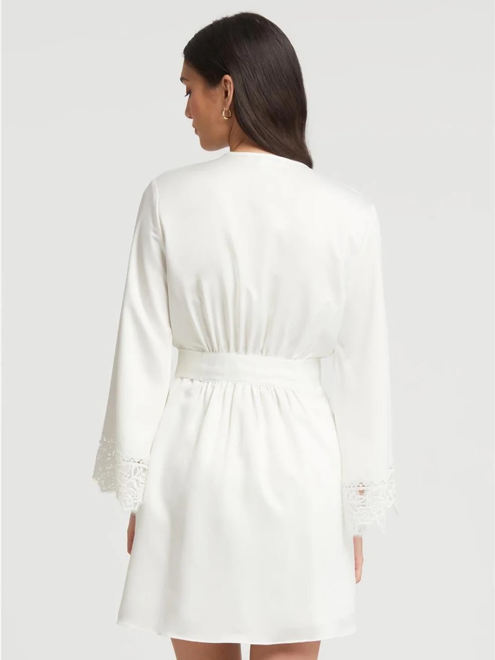 NWT Rya Collection White Rosy Cover Up Robe - Picture 3 of 5